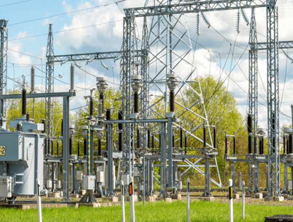 High-voltage substation equipment
